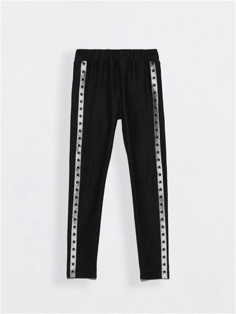 Modne jeggings z lampasami MINI HOLLYWOOD-1
