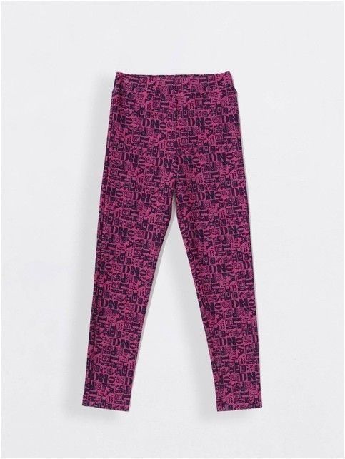 Jasne legginsy z wzorem 
