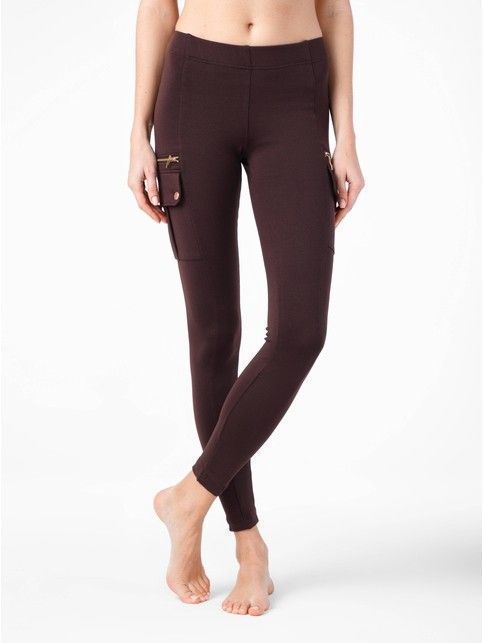 Legginsy z naszywanymi kieszeniami INFANTA