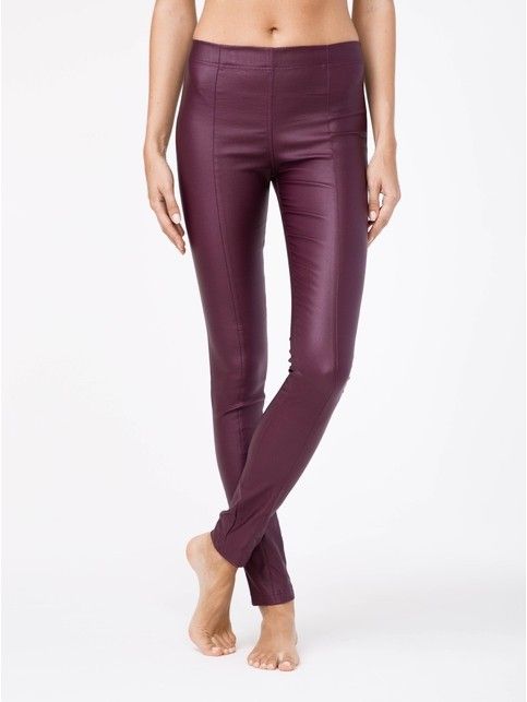 Efektowne legginsy z eko skóry GLORY