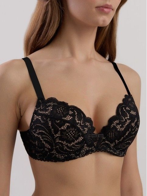 Biustonosz push-up z fiszbinami LEO TB1164