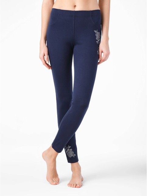 Spodnie legginsy damskie