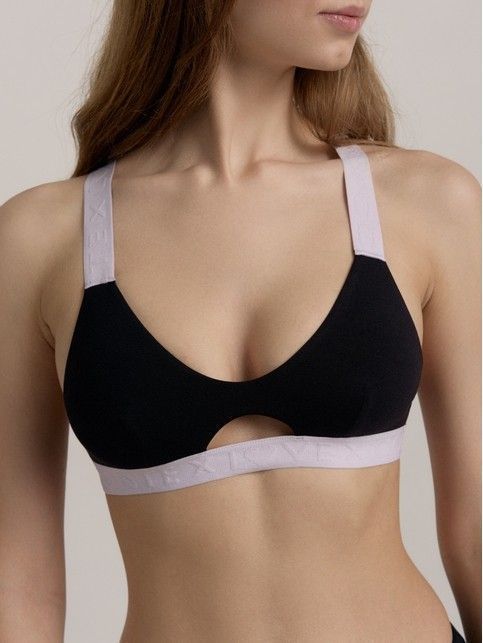 Bustier z rozcięciem pod biustem FLEXIBLE LBE 2235.1 z włókna bambusowego