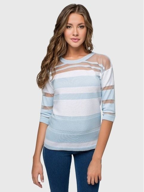 Sweter z dzianiny LDK 020
