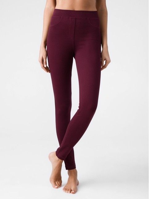 Modelowanie legginsy z wysokim stanem ALEKSA NEW