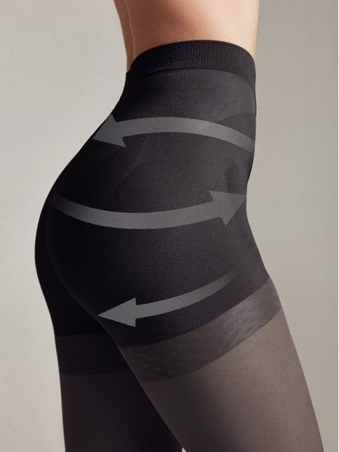 Rajstopy modelujące z efektem push-up X-PRESS 20 Lycra®