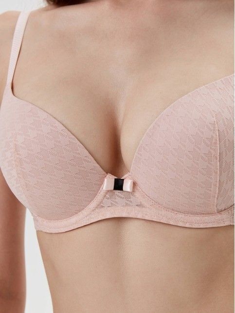 Biustonosz push-up w pepitkę BODY COUTURE RB1153