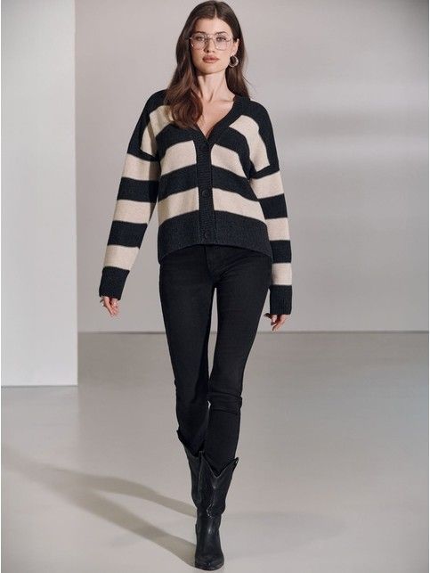 Черные джинсы skinny с эффектом потертости и необработанным краем CON-671