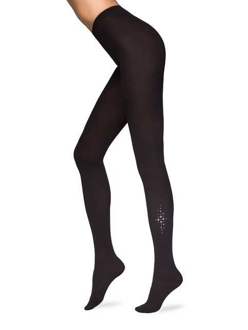 Rajstopy z kryształkami CRISTAL Lycra®