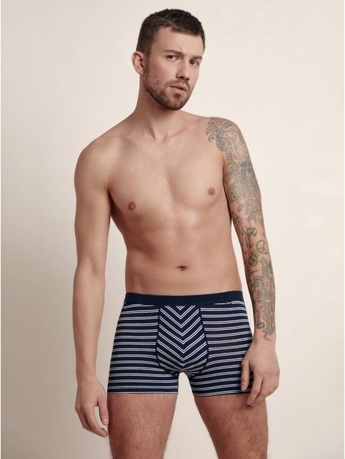 Bokserki męskie bawełniane BAND SHORTS 810 (w pudełku)