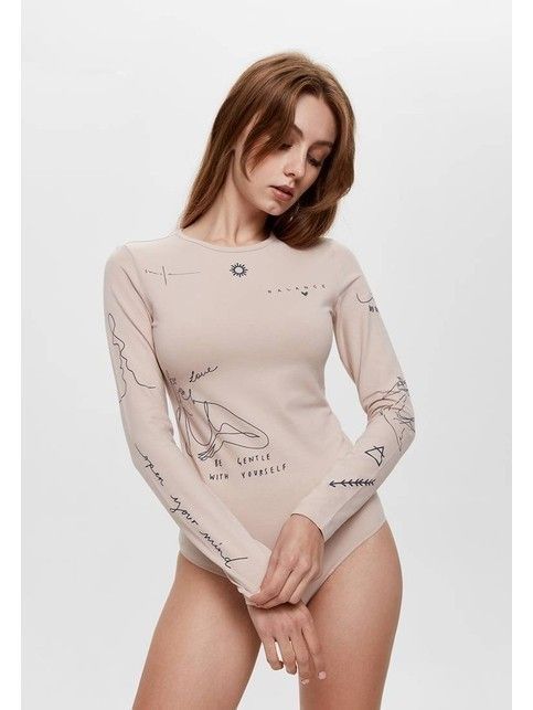 Body z wzorami tatuaży TATTOO STYLE LBD 1430