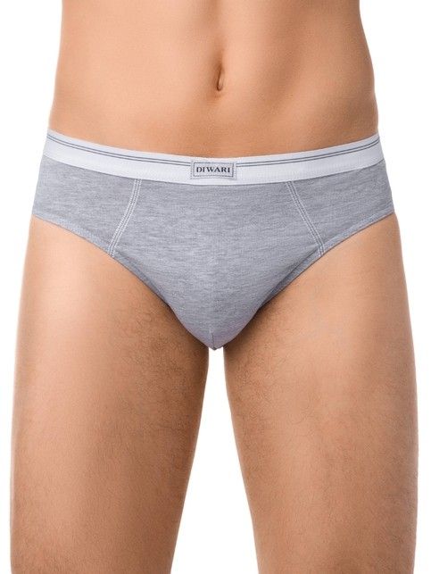 Majtki męskie bawełniane BASIC SLIP 017 (na wieszaku)