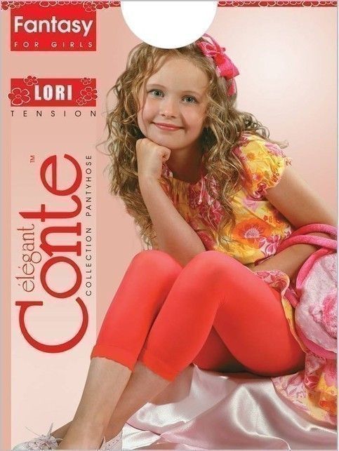 Legginsy z ozdobnym pikotem LORI