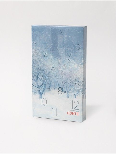 Адвент-календарь с носками из зимней коллекции NEW YEAR (6 пар) - kup w sklepie internetowym Conte