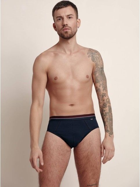 Majtki męskie bawełniane PREMIUM SLIP 756 (na wieszaku)