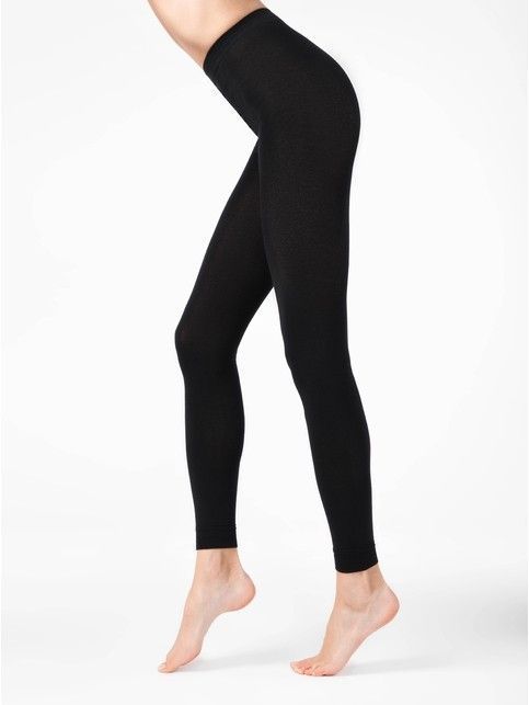 Bawełniane legginsy COTTON LEGGINGS 250 Lycra®