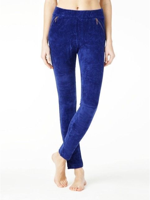 Aksamitne legginsy LETTY