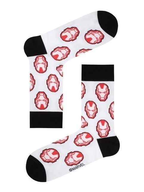 Skarpetki z rysunkami Iron Man ©MARVEL