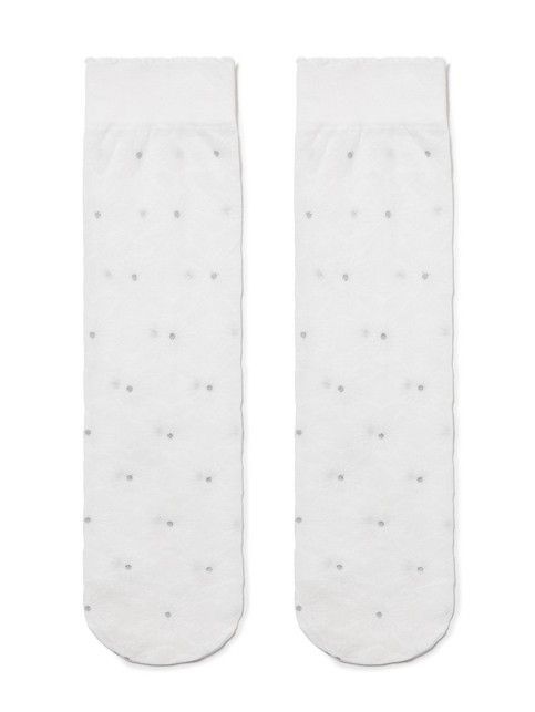 Podkolanówki z lureksem i płatkami śniegu ©Disney Frozen 20