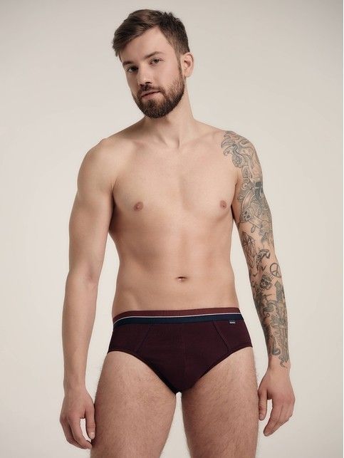 Majtki męskie bawełniane PREMIUM SLIP 756 (w pudełku)