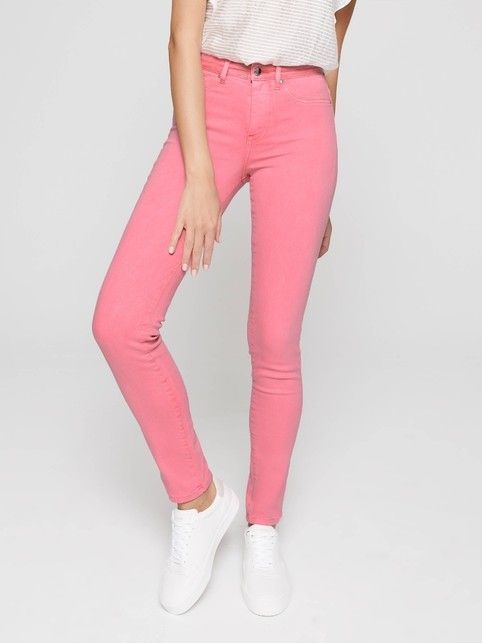 Jeansy skinny z wysokim stanem CON-236 Lycra®