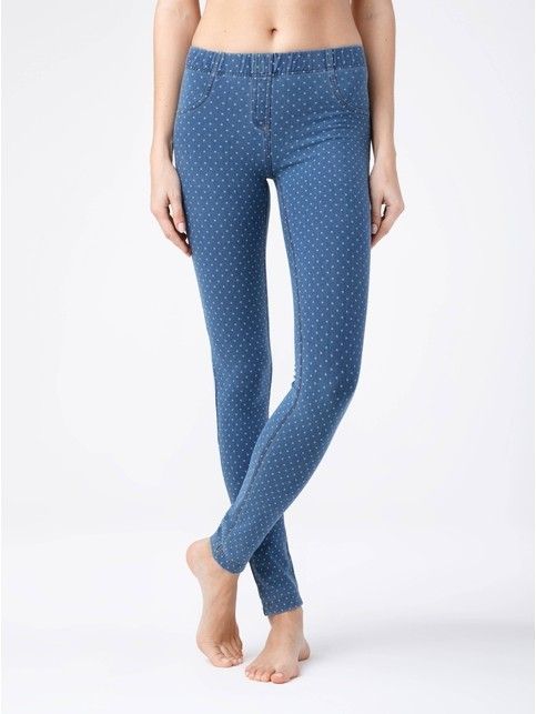 Spodnie legginsy damskie