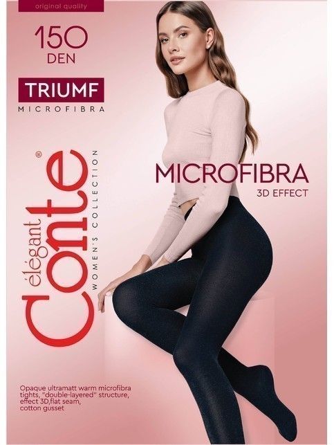 Grube rajstopy z mikrofibry TRIUMF 150 Lycra®
