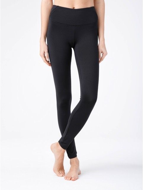 Legginsy z szerokim pasem 