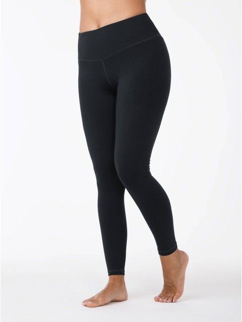 Legginsy z szerokim pasem 